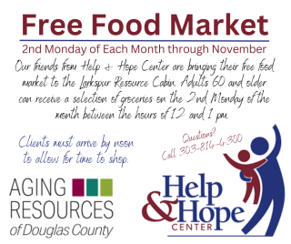 Free Food Market for Those 60 and Over